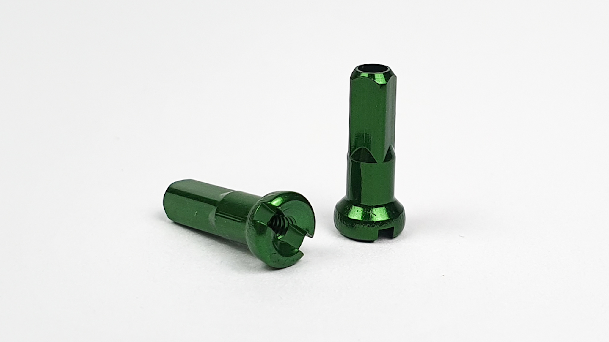 CNC Alunippel grün 14mm